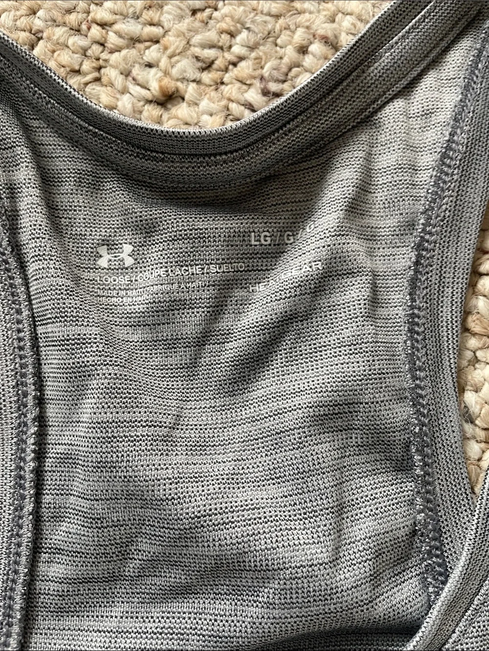 Under Armour Racerback Muscle Tanks - Teal, Gray, Light Blue
